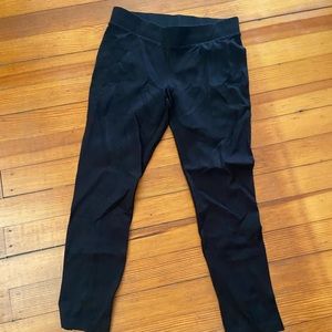 Cabi Zip Back Black Legging Size Medium